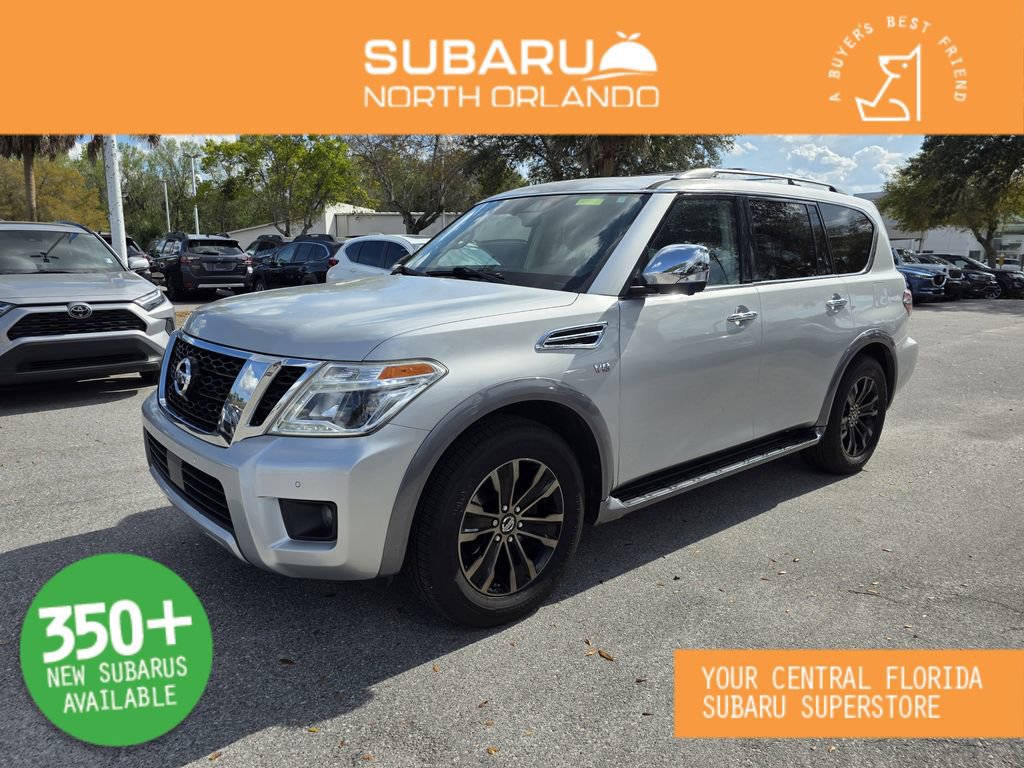Used 2018 Nissan Armada Platinum w/ Captain Seat Package image 1