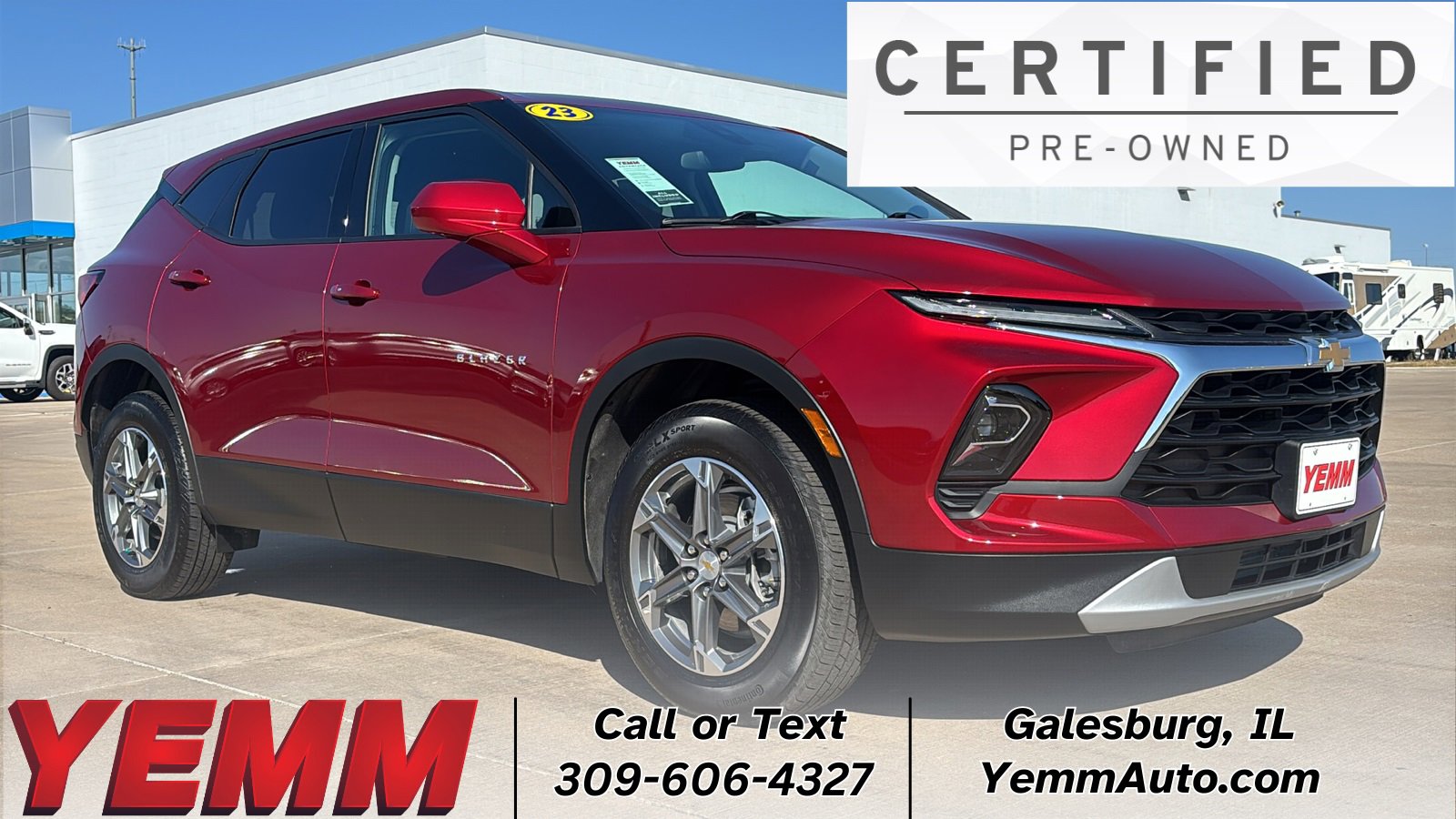 Used 2023 Chevrolet Blazer LT