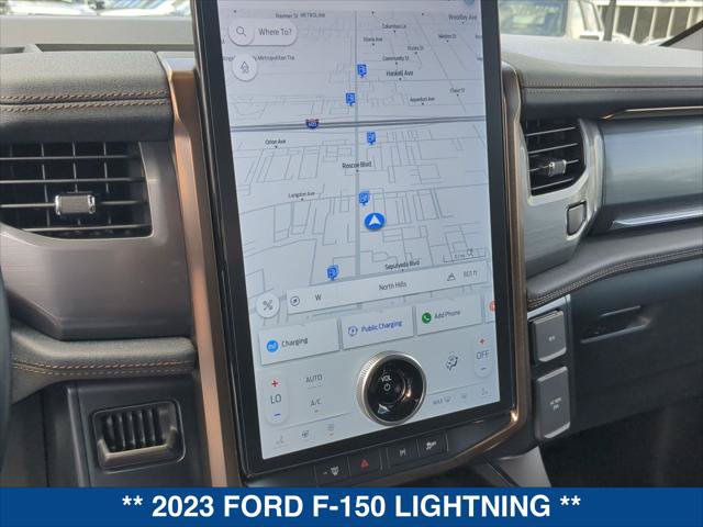 Certified 2023 Ford F150 Lightning Lariat AWD/4WD image 17