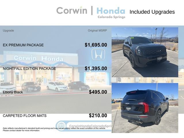 Used 2022 Kia Telluride EX w/ EX Premium Package image 4
