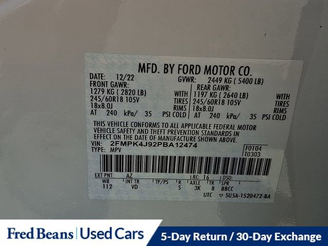 Certified 2023 Ford Edge SEL w/ Convenience Package AWD/4WD image 26
