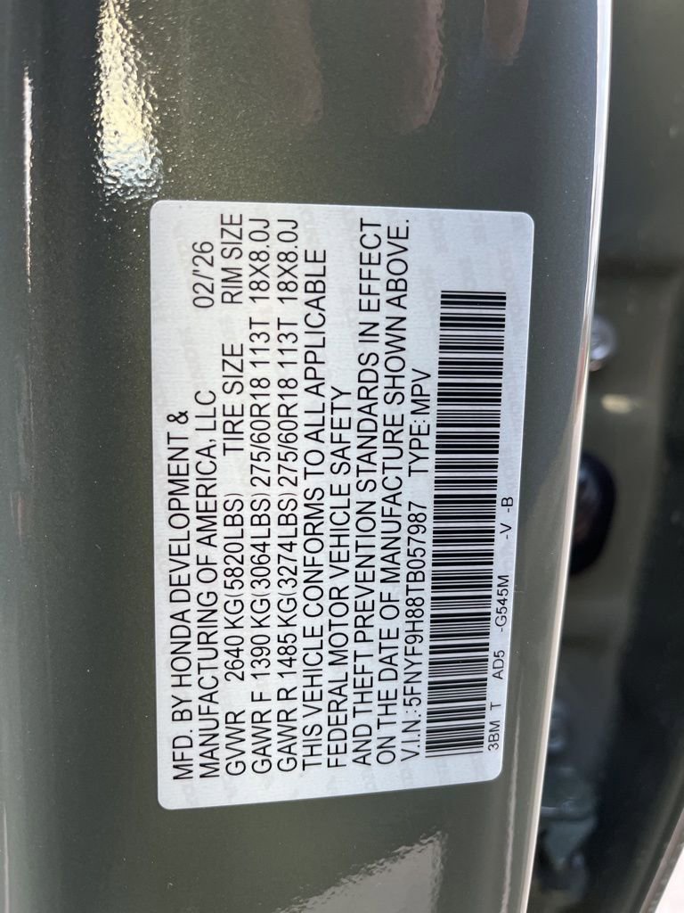 New 2026 Honda Passport TrailSport Elite image 6