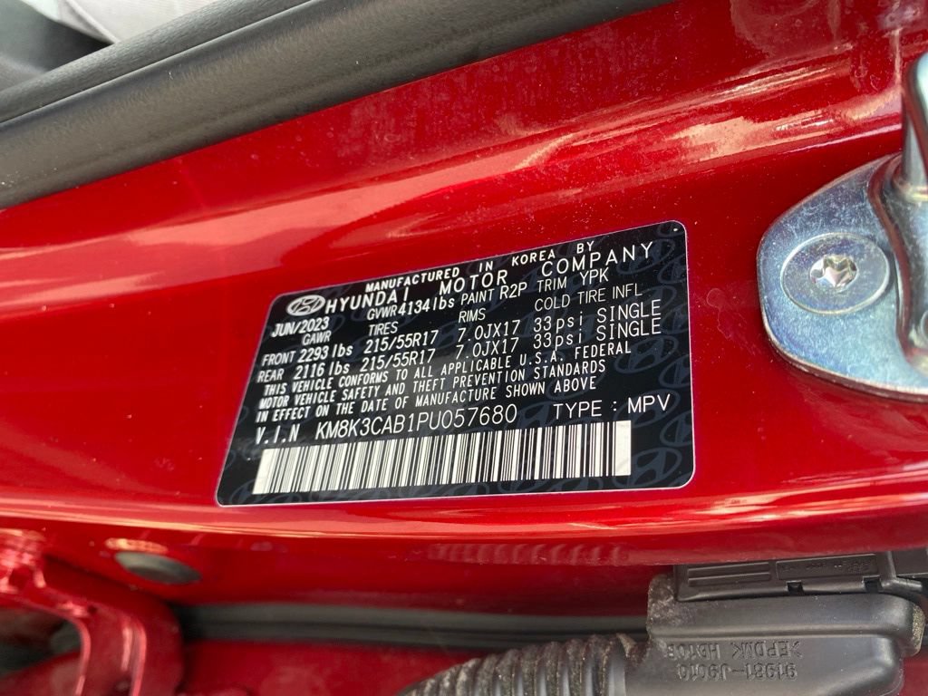 Certified 2023 Hyundai Kona SEL w/ Convenience Package AWD/4WD image 27