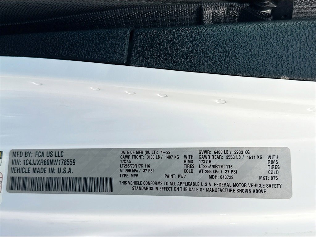 Used 2022 Jeep Wrangler Unlimited Rubicon 4xe w/ Cold Weather Group image 36