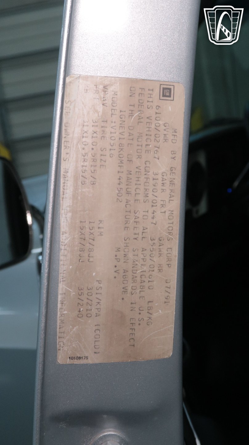 Used 1991 Chevrolet Blazer 4WD image 25