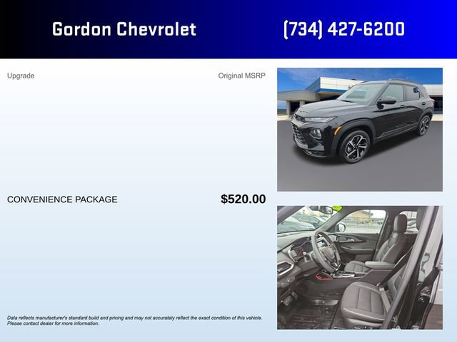 Used 2023 Chevrolet TrailBlazer RS w/ Convenience Package image 5