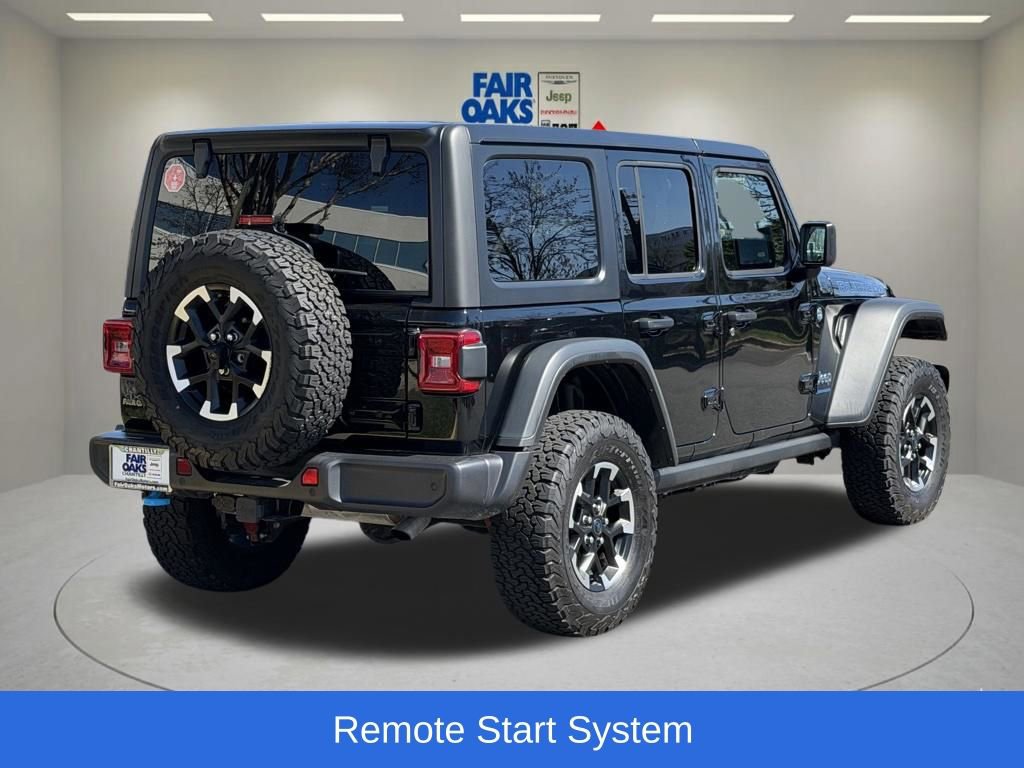 Used 2025 Jeep Wrangler Unlimited Rubicon 4xe w/ Safety Group image 8