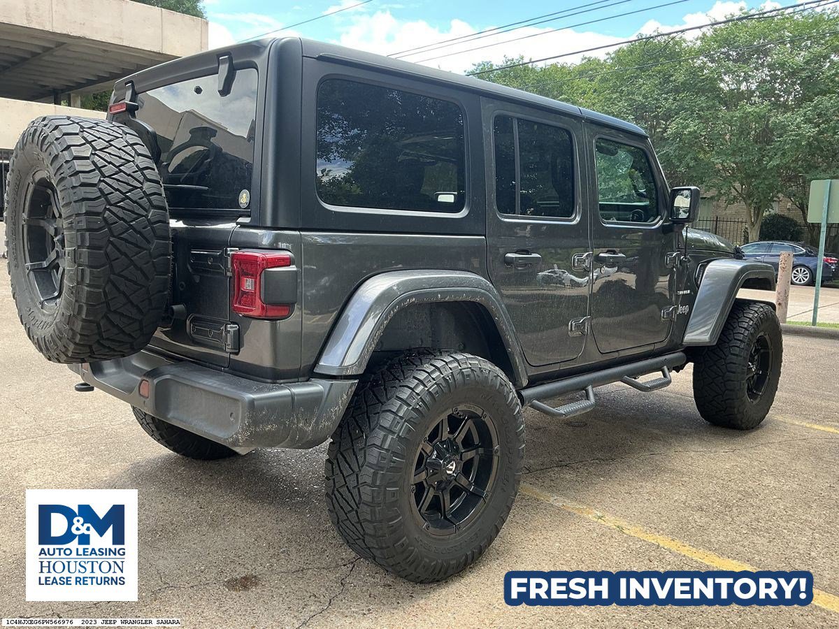 Used 2023 Jeep Wrangler Unlimited Sahara w/ LED Lighting Group AWD/4WD image 5