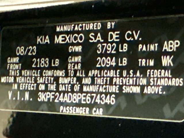 Certified 2023 Kia Forte LXS FWD image 30