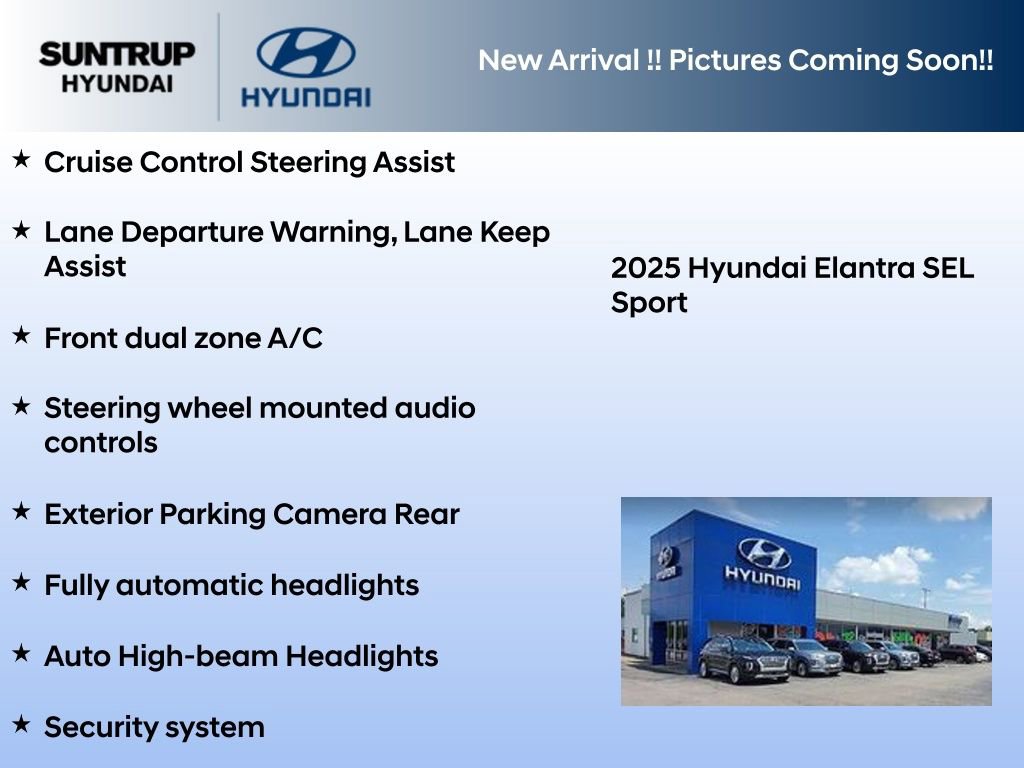Certified 2025 Hyundai Elantra Sport FWD image 3