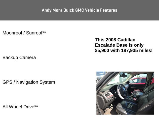 Used 2008 Cadillac Escalade AWD image 4