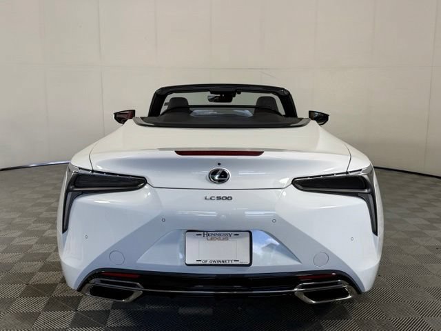 Certified 2021 Lexus LC 500 Convertible w/ Touring Package RWD image 9