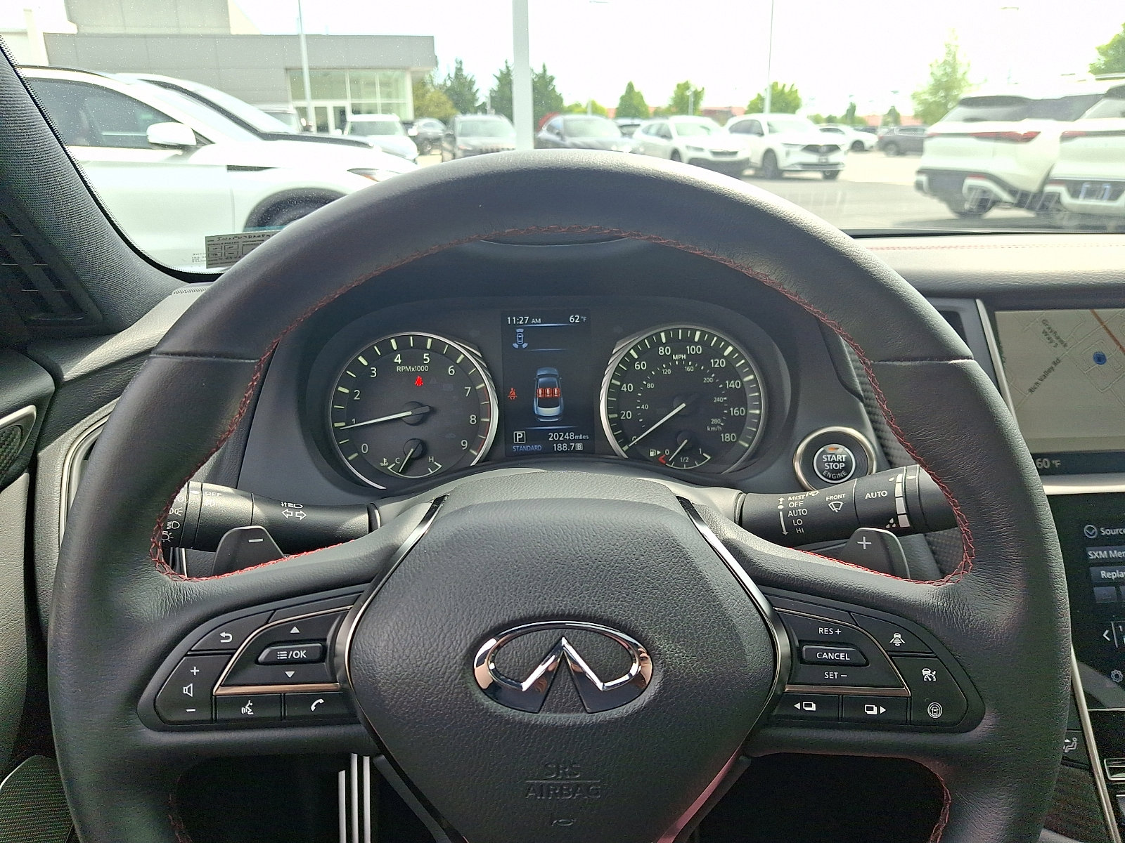 Certified 2023 INFINITI Q50 Red Sport 400 w/ Black Opal Edition AWD/4WD image 19
