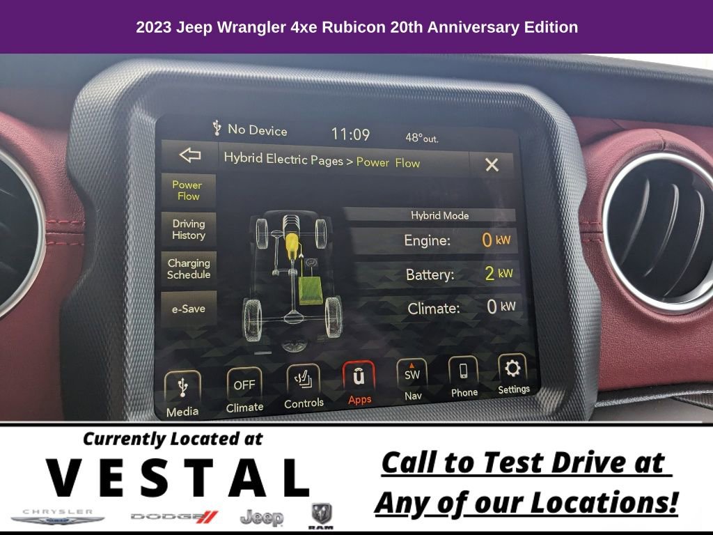 Used 2023 Jeep Wrangler Unlimited Rubicon 4xe image 40