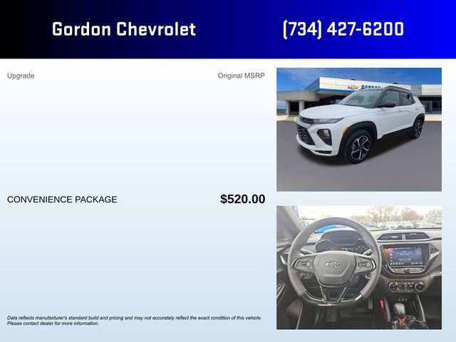 Used 2023 Chevrolet TrailBlazer RS w/ Convenience Package image 5