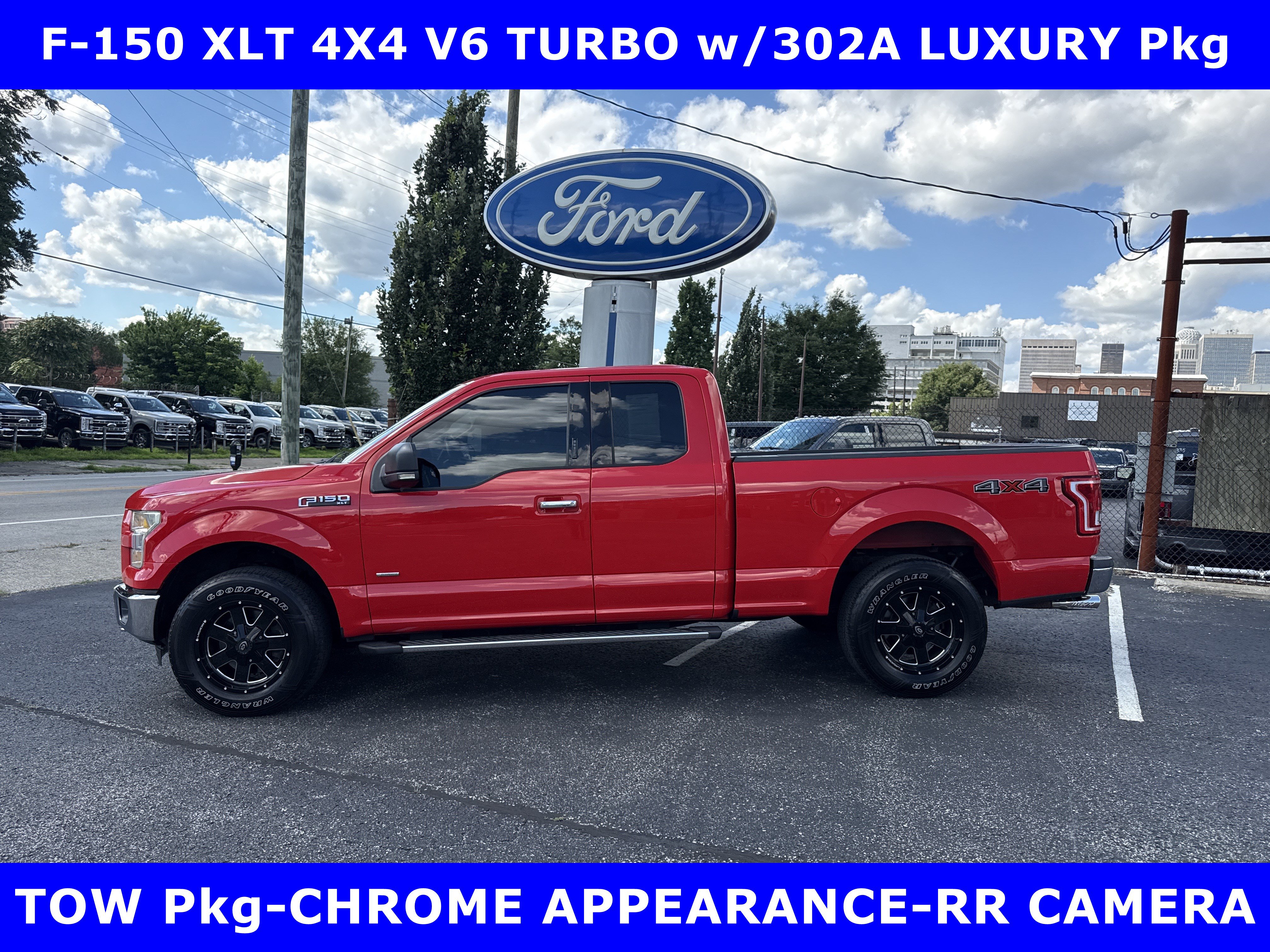 Used 2015 Ford F150 XLT w/ Equipment Group 302A Luxury AWD/4WD image 1