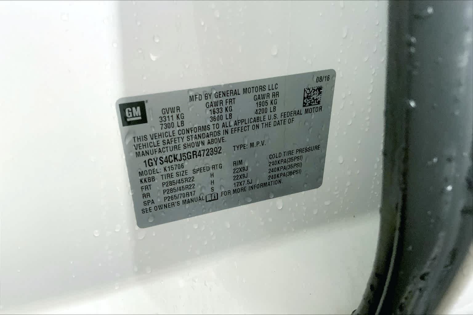 Used 2016 Cadillac Escalade Premium AWD/4WD image 30