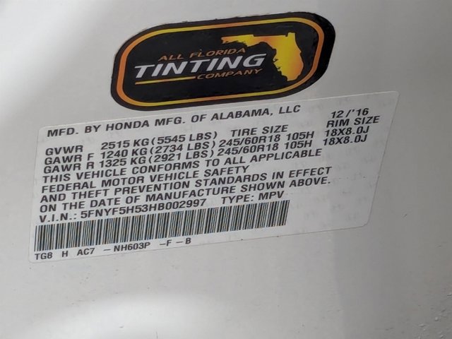 Used 2017 Honda Pilot EX-L image 22