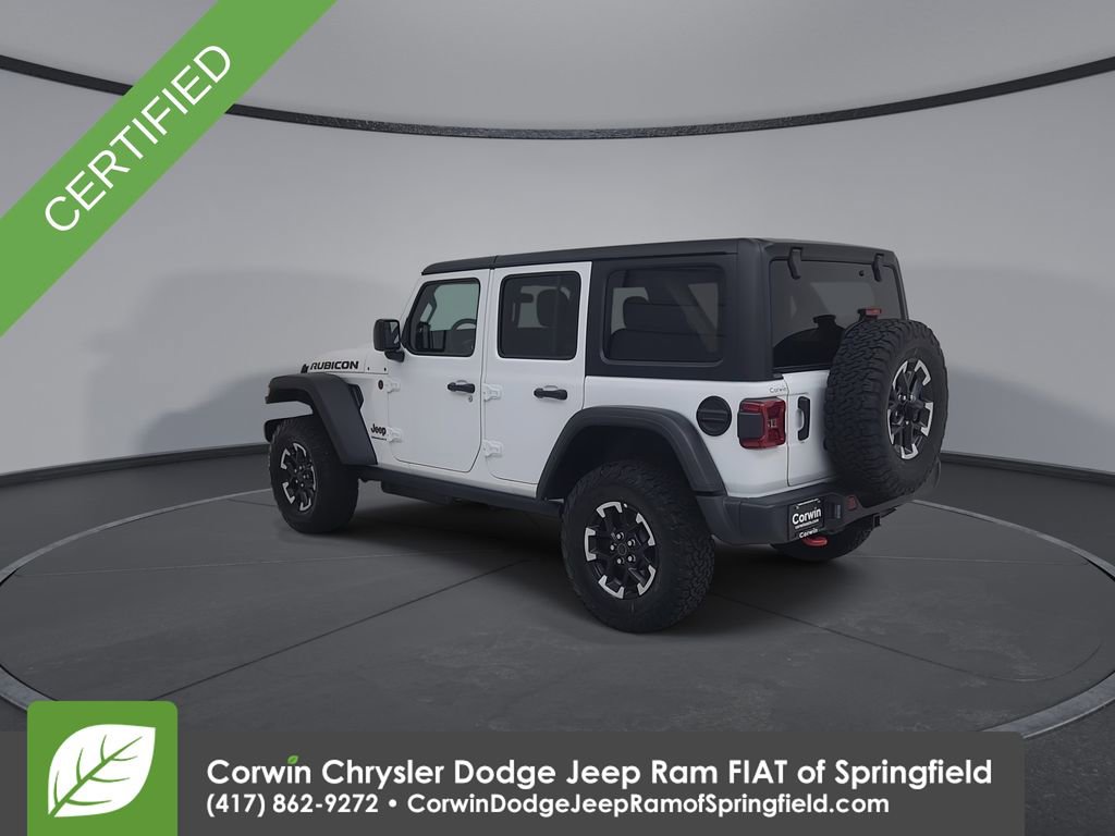 Certified 2026 Jeep Wrangler Unlimited Rubicon AWD/4WD image 11