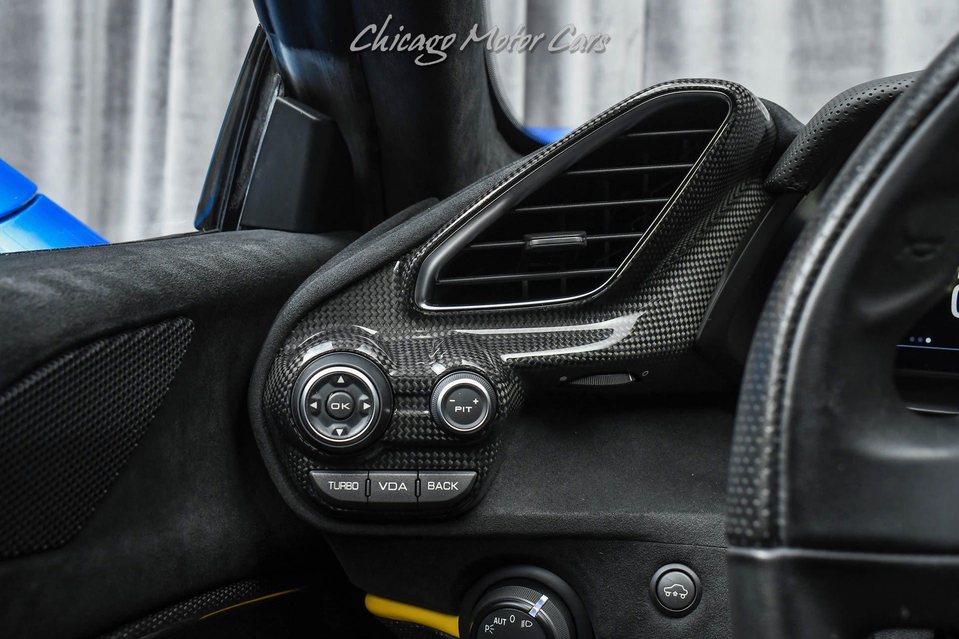 Used 2020 Ferrari 488 Pista Coupe Blu Corsa HRE Wheels Ful image 12