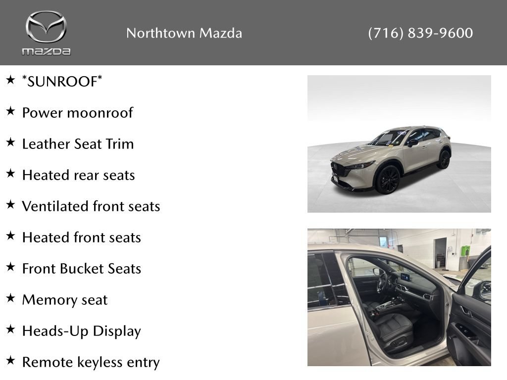 Certified 2025 MAZDA CX-5 2.5 Turbo w/ Premium Package AWD/4WD image 10