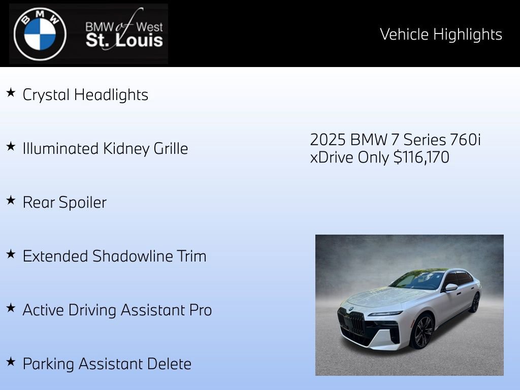 Used 2025 BMW 760i xDrive 760i xDrive w/ Executive Package image 24