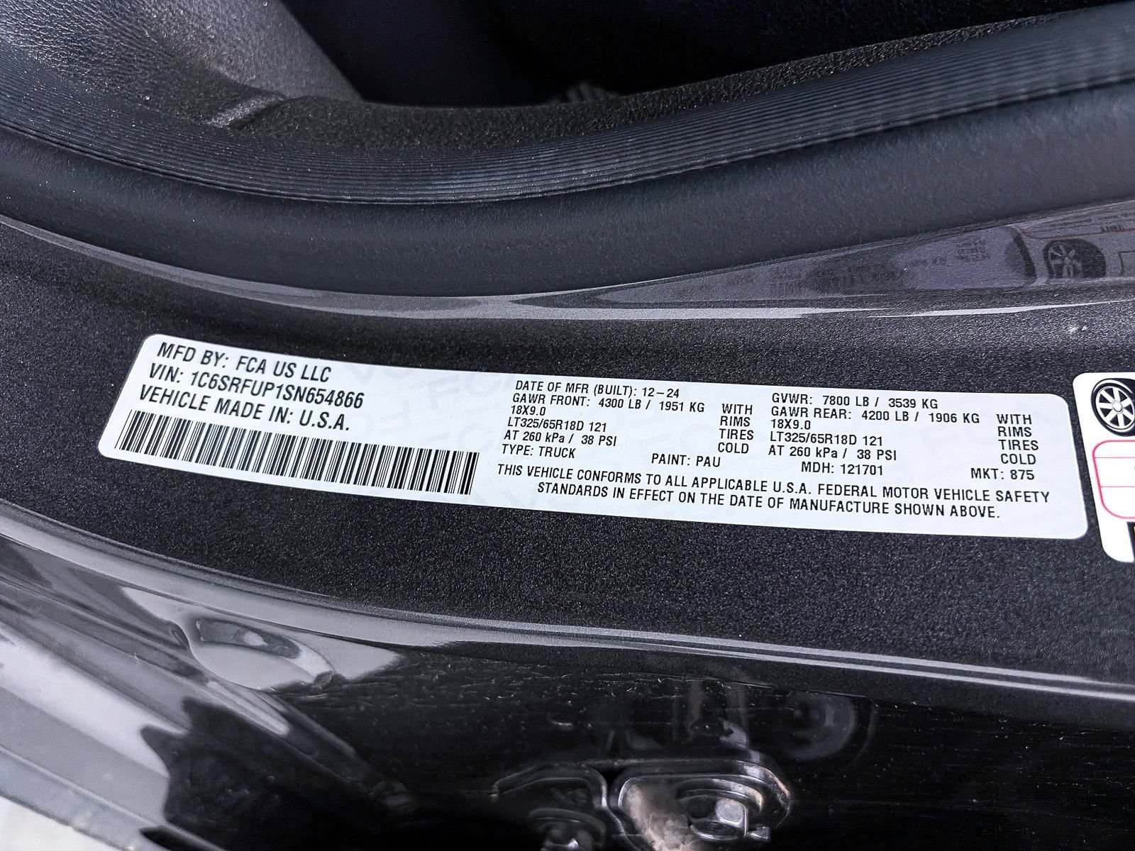 Used 2025 RAM 1500 RHO AWD/4WD image 40