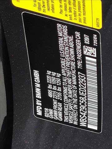 Used 2018 BMW M4 Convertible RWD image 25