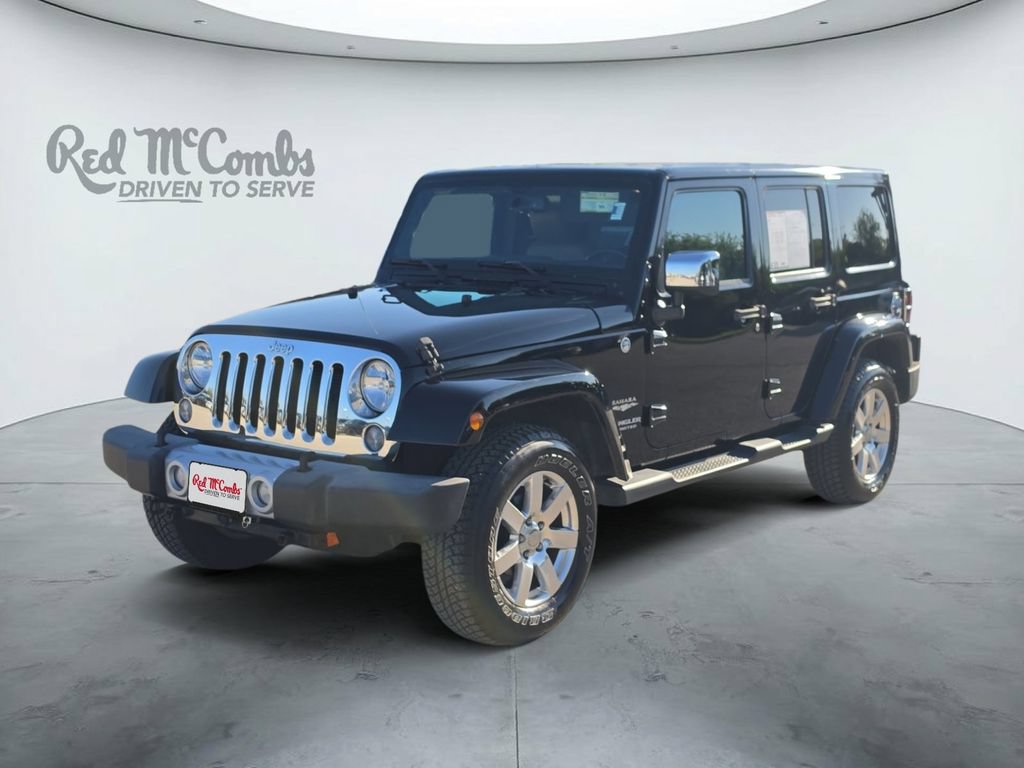 Used 2015 Jeep Wrangler Unlimited Sahara w/ Mopar Chrome Edition Group AWD/4WD image 1