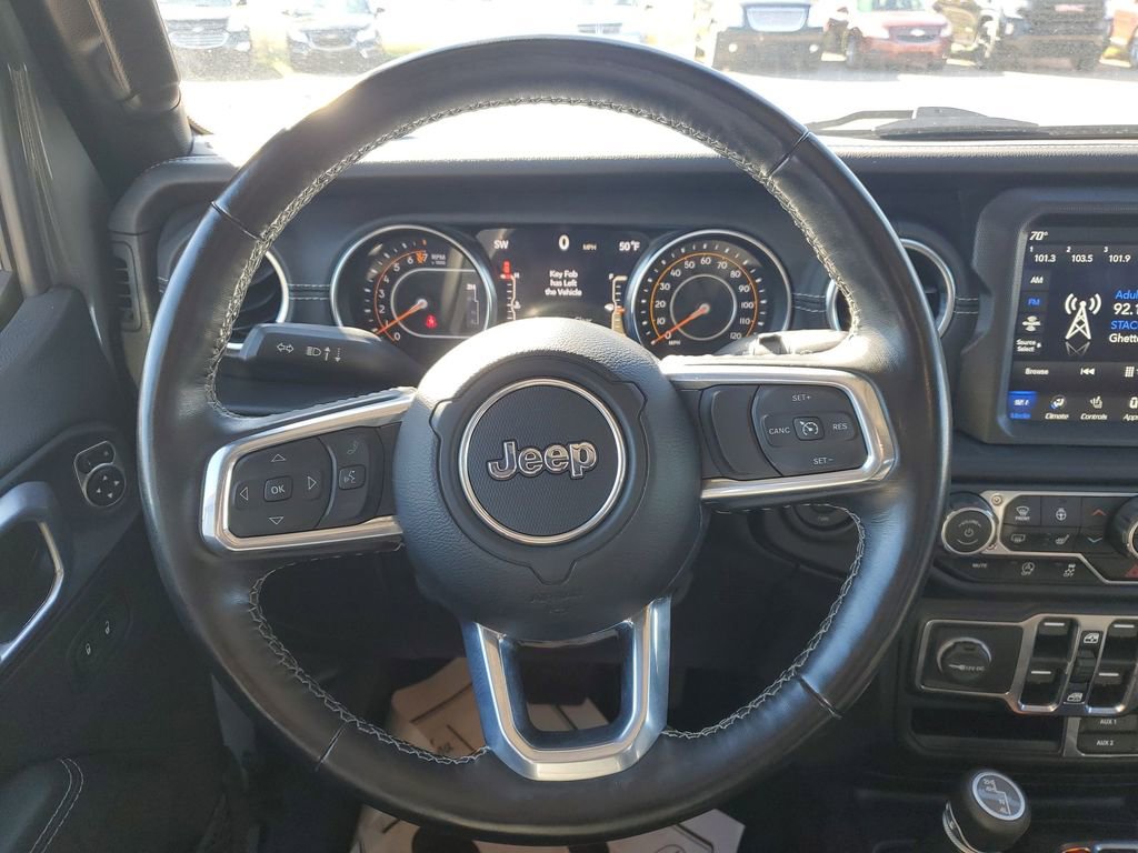 Used 2021 Jeep Wrangler Unlimited Sahara w/ Uconnect 4C Nav & Sound Group image 41