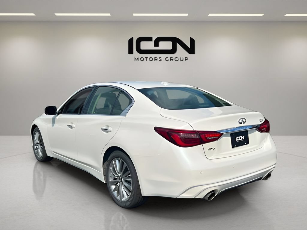 Used 2023 INFINITI Q50 Luxe AWD/4WD image 3