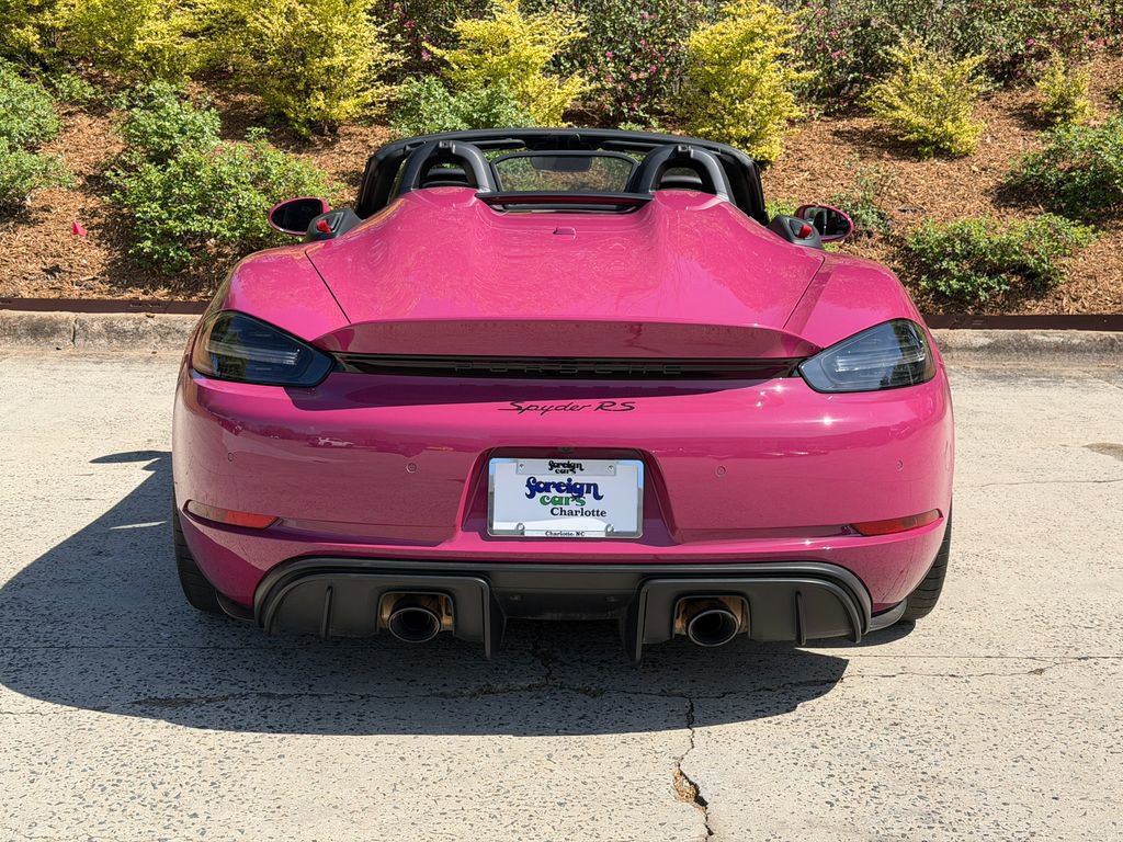 Used 2024 Porsche 718 Boxster Spyder RS w/ Light Design Package image 4