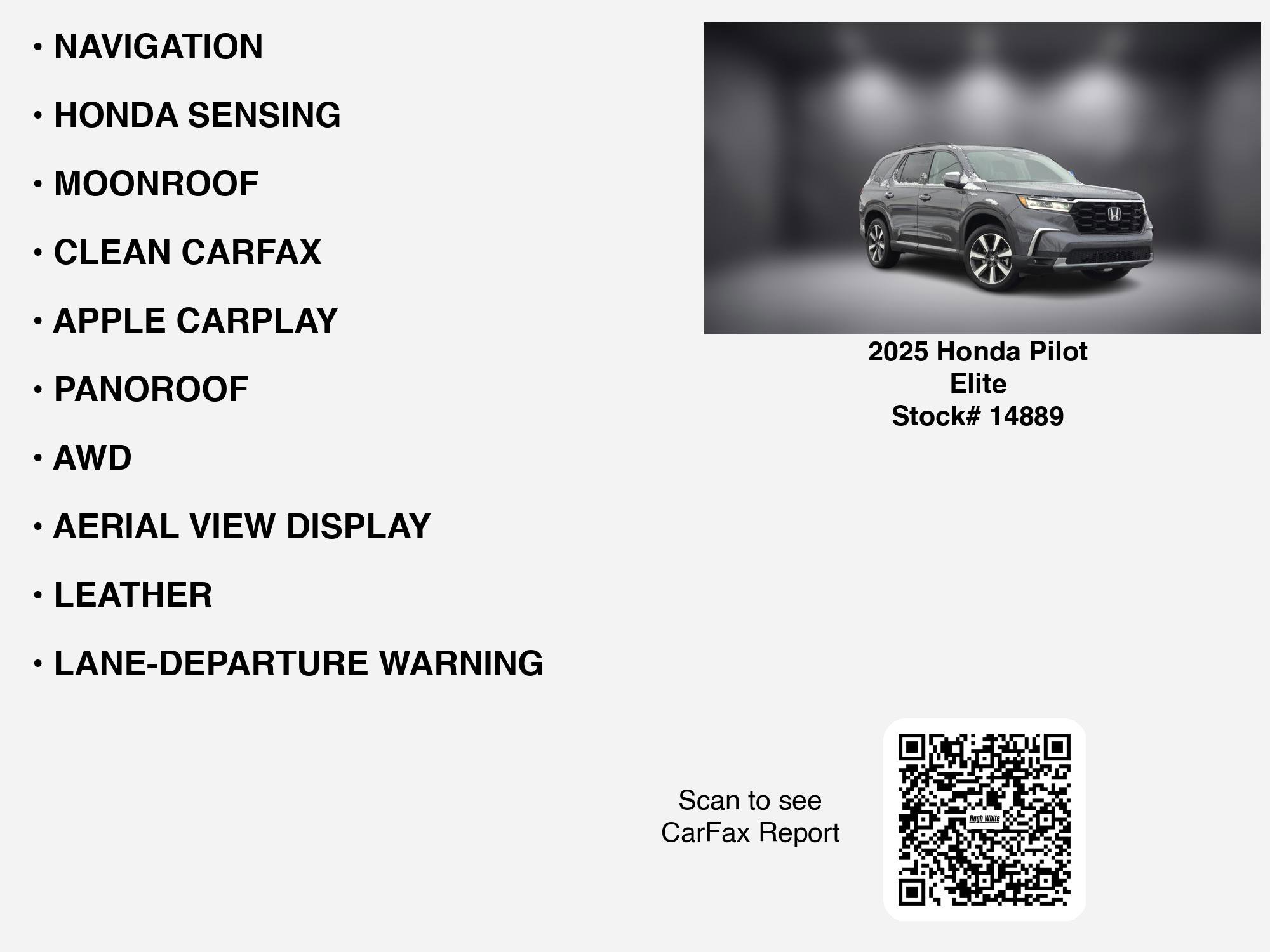 Used 2025 Honda Pilot Elite image 7