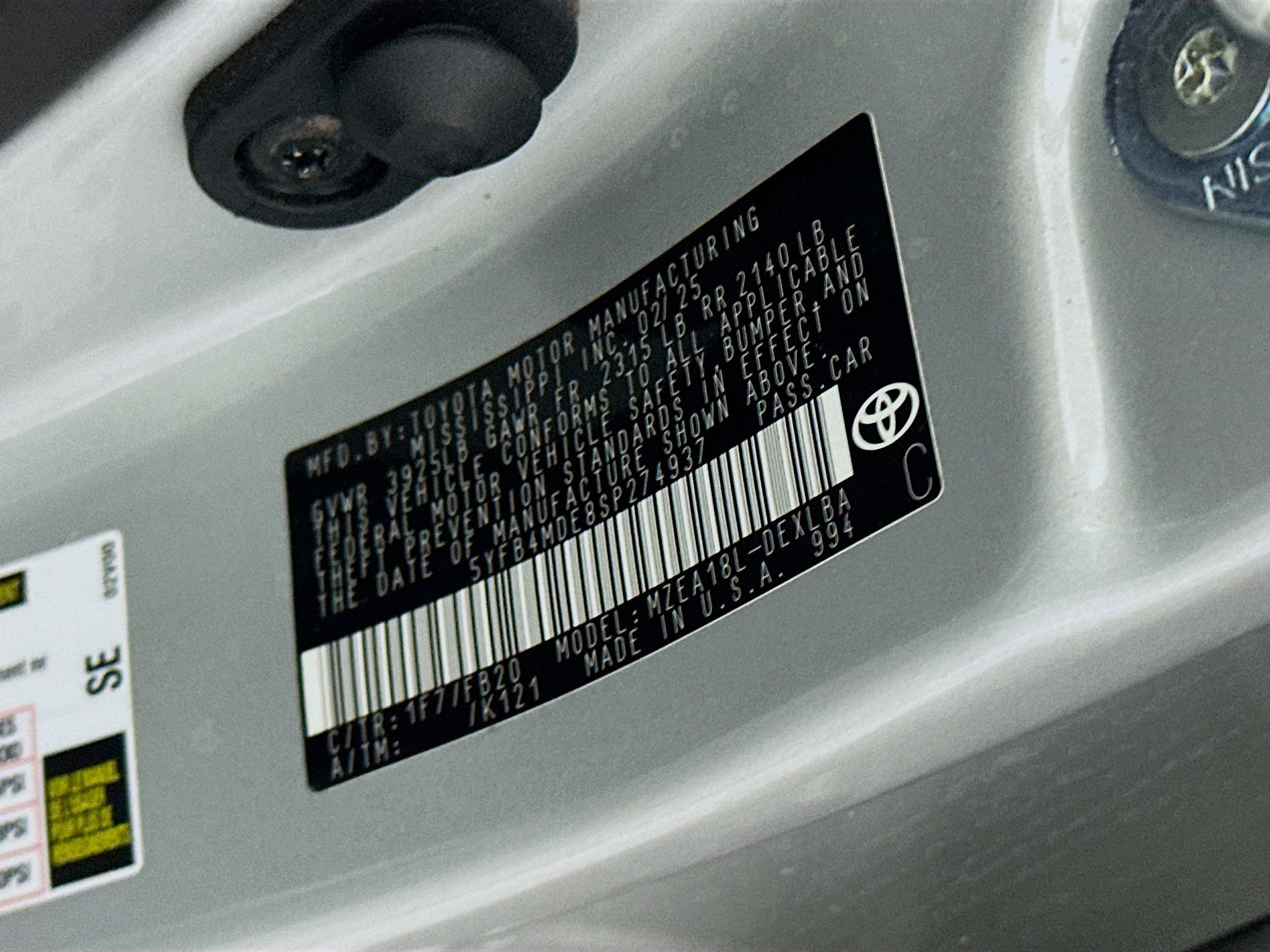 Used 2025 Toyota Corolla LE image 12