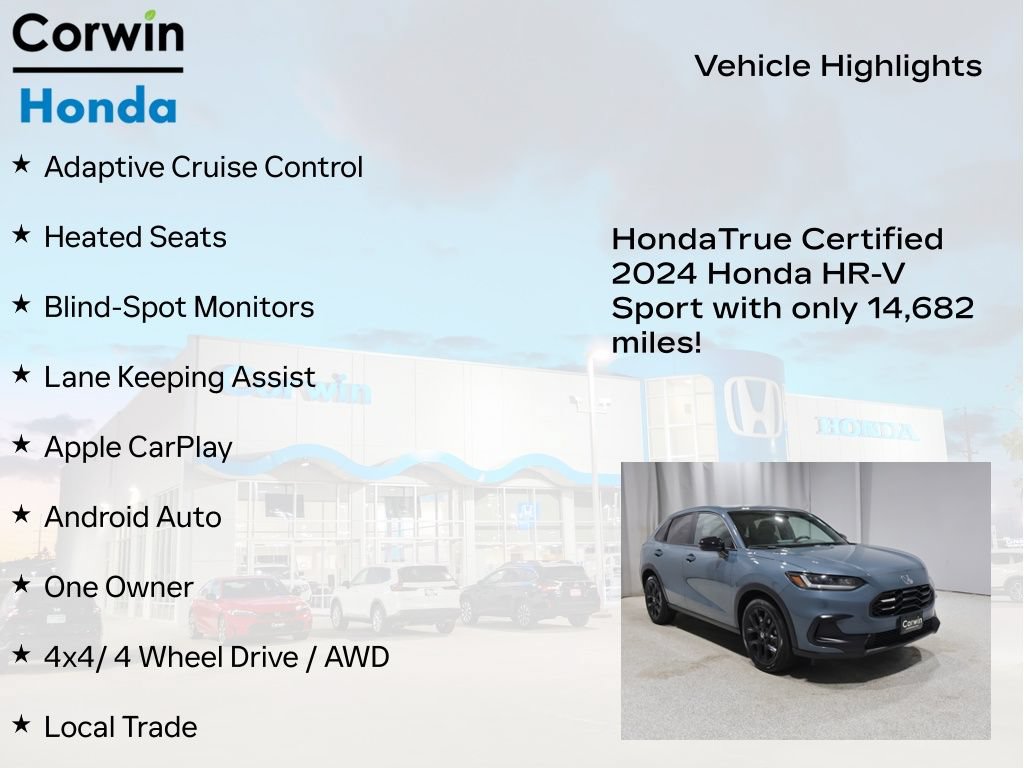 Used 2024 Honda HR-V Sport image 9