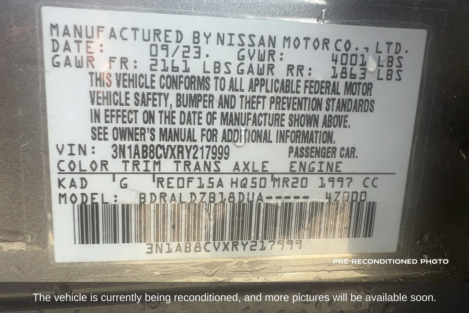 Used 2024 Nissan Sentra SV FWD image 19