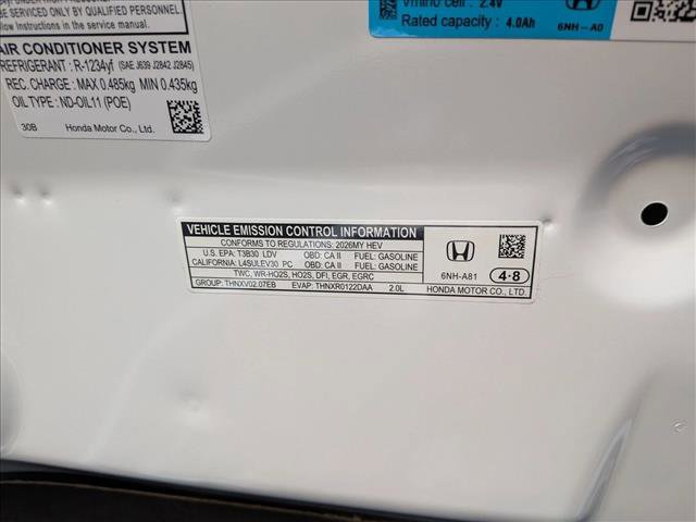 New 2026 Honda Accord SE image 16