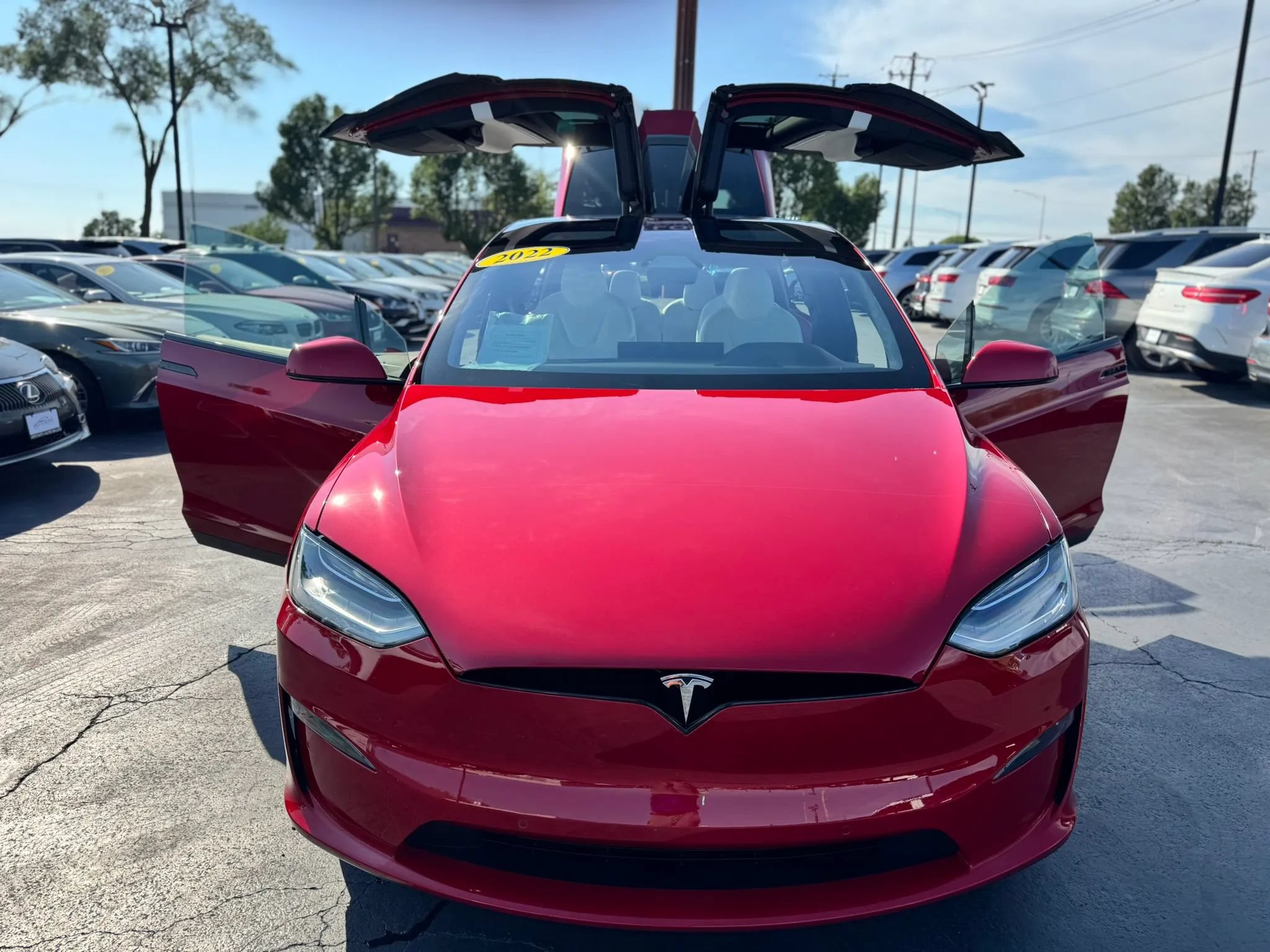 Used 2022 Tesla Model X Plaid AWD/4WD image 9