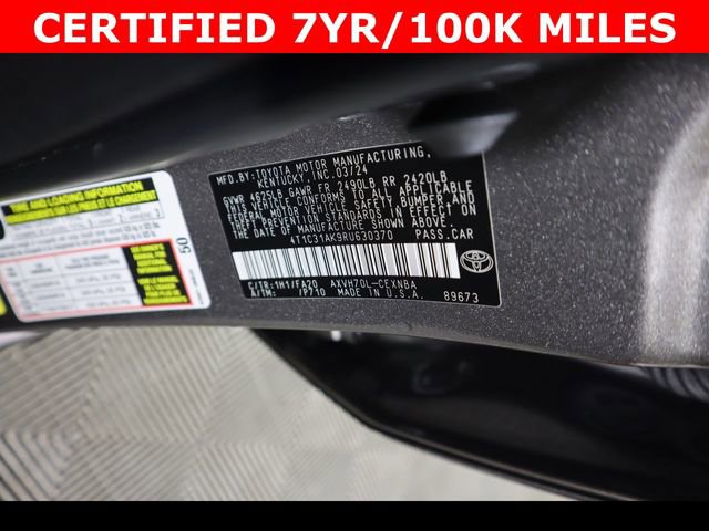 Used 2024 Toyota Camry LE FWD image 28
