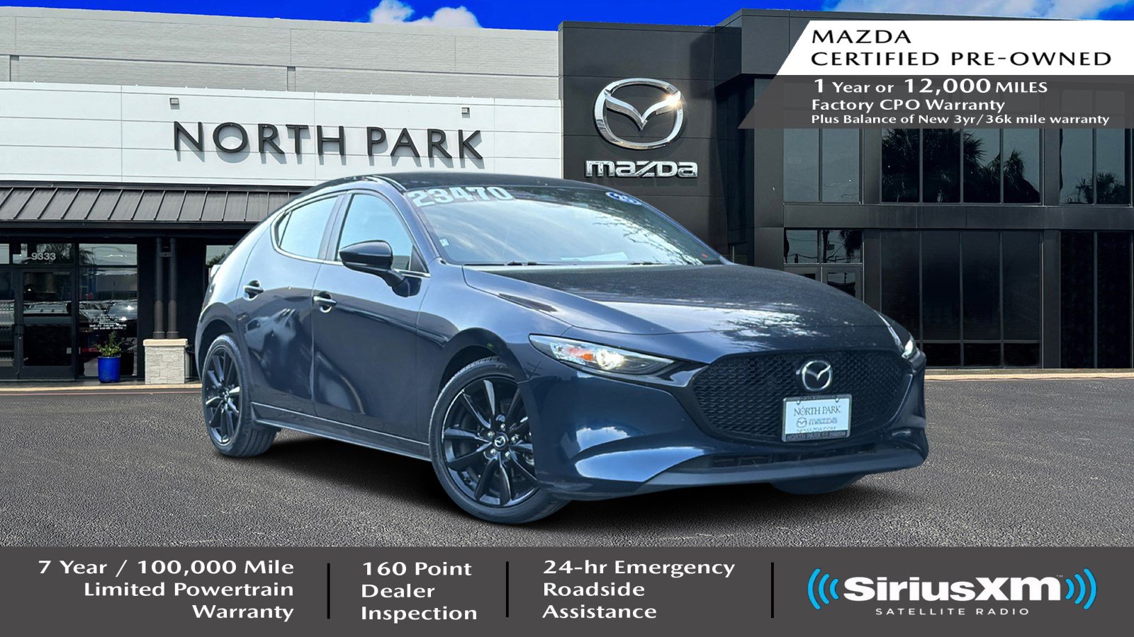 Certified 2025 MAZDA MAZDA3 s Sport FWD image 1