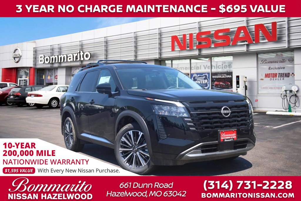 New 2026 Nissan Pathfinder Platinum w/ Cargo Package