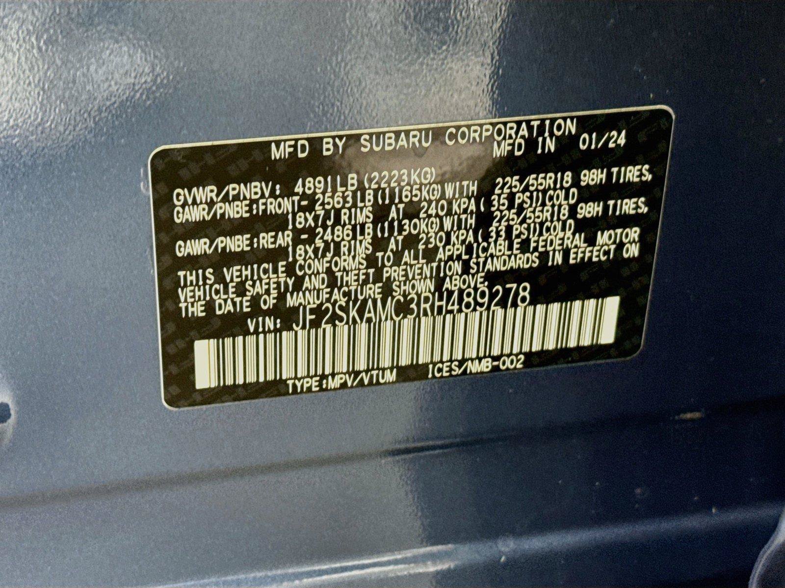 Used 2024 Subaru Forester Touring w/ Convenience Package AWD/4WD image 65