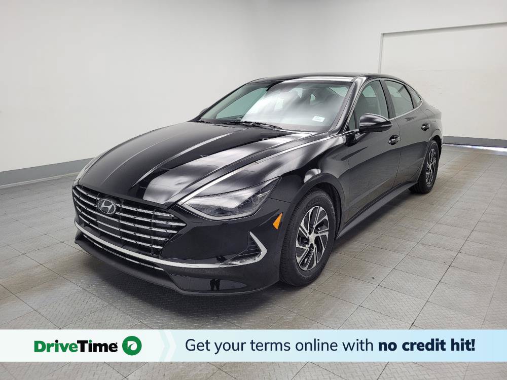 Used 2023 Hyundai Sonata Blue FWD image 1