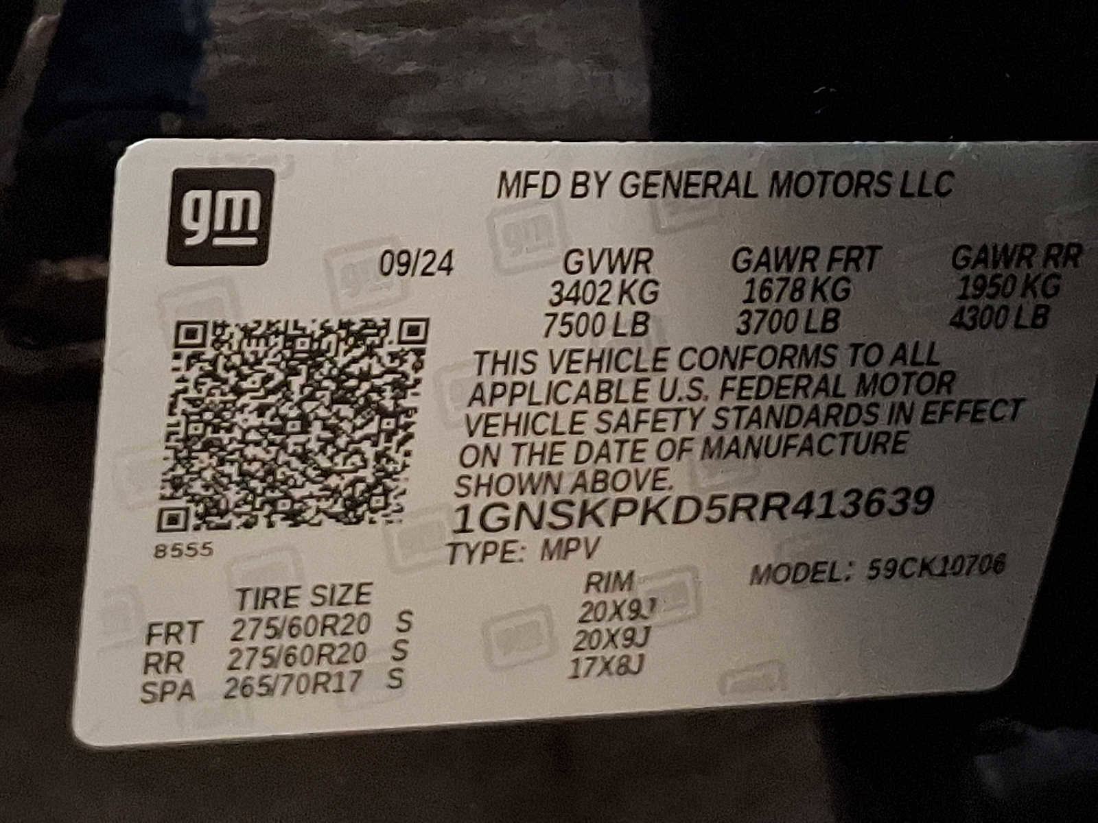 Used 2024 Chevrolet Tahoe Z71 w/ Luxury Package image 27