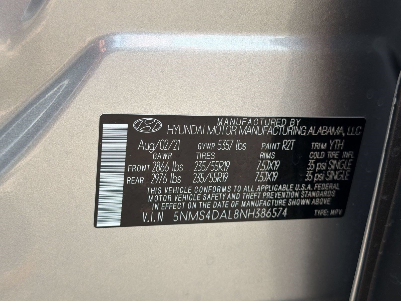 Used 2022 Hyundai Santa Fe Limited w/ Cargo Package AWD/4WD image 24