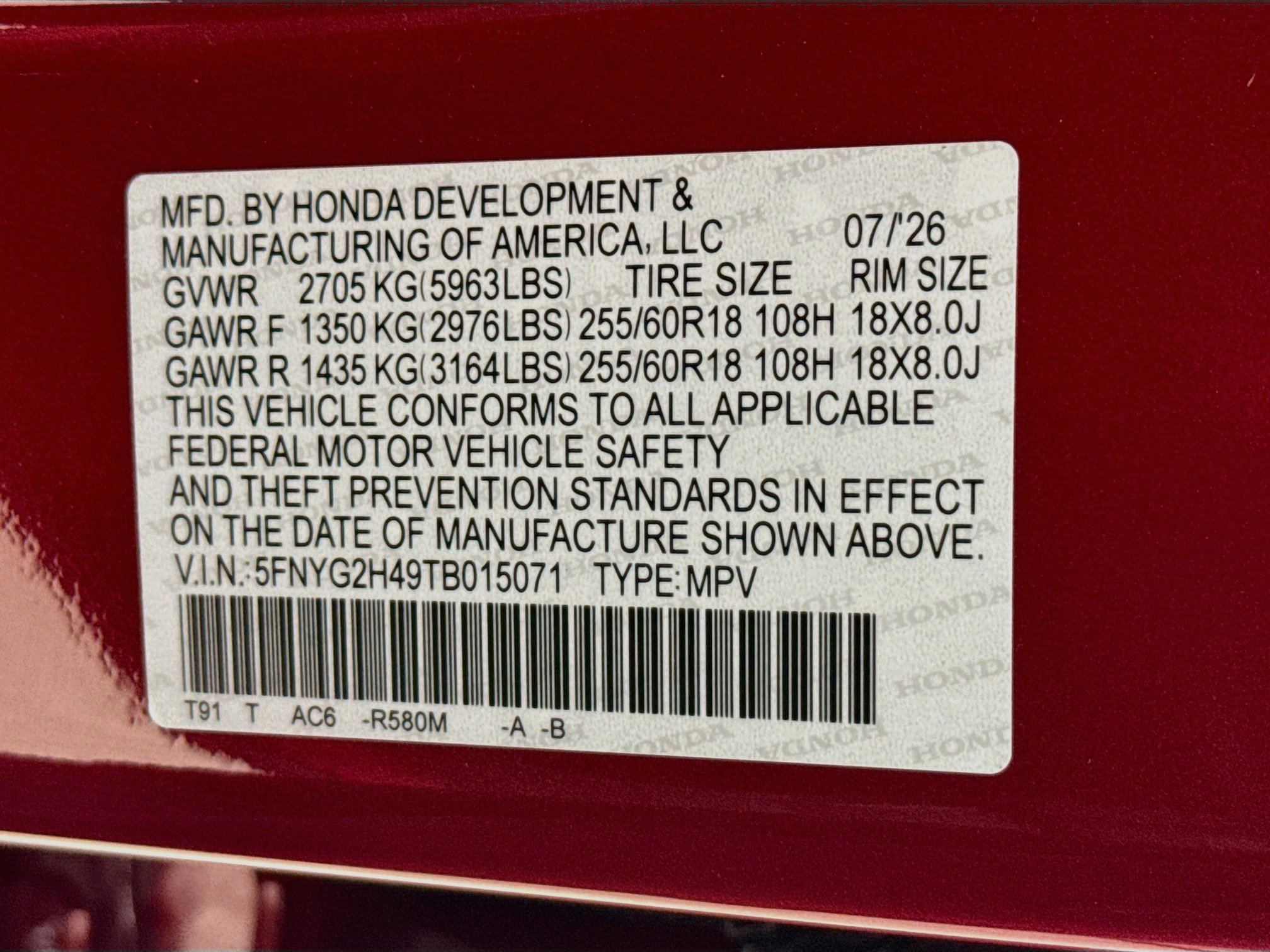 New 2026 Honda Pilot EX-L image 40