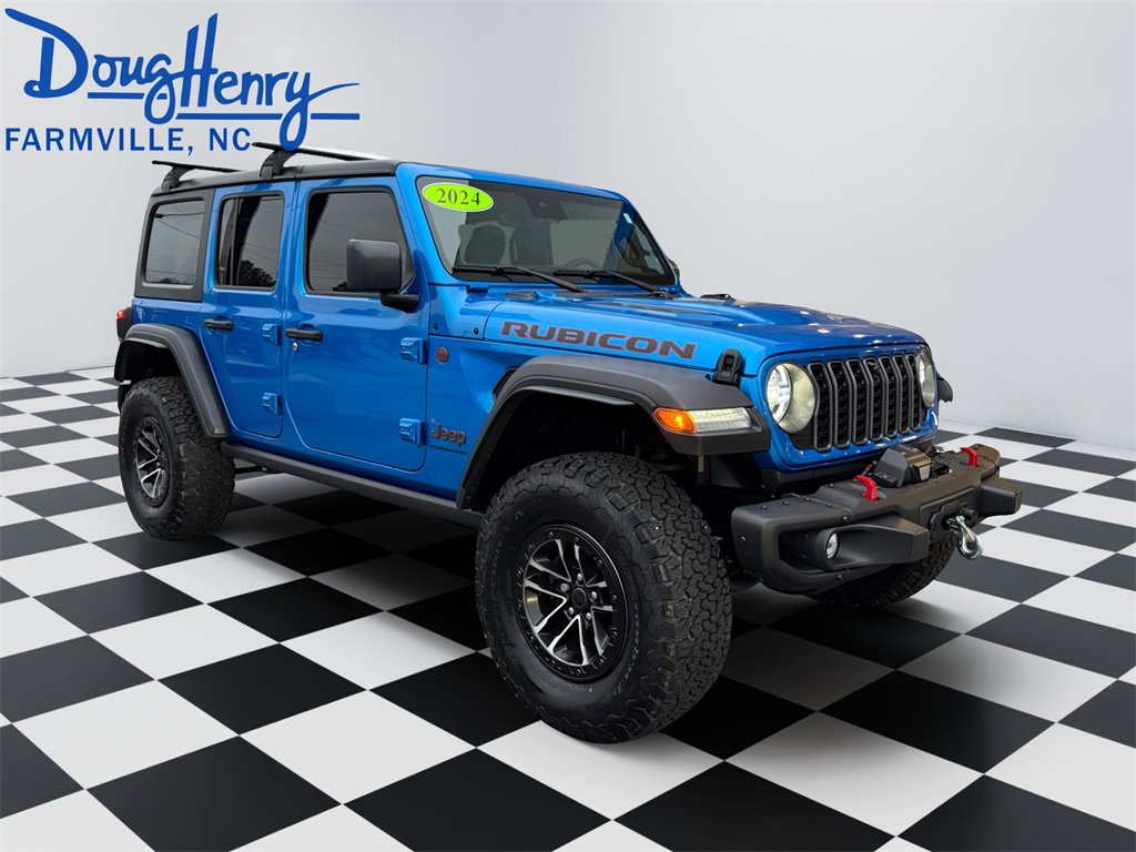 Used 2024 Jeep Wrangler Unlimited Rubicon w/ XTREMEE 35" Tire Package image 7