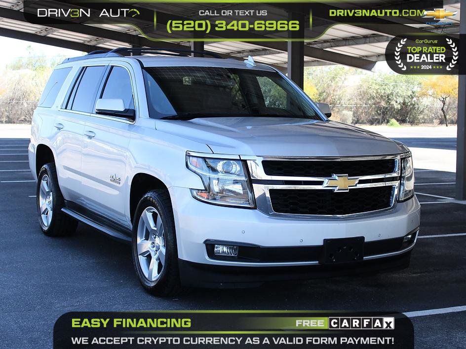 Used 2017 Chevrolet Tahoe LT w/ Texas Edition Package RWD image 1