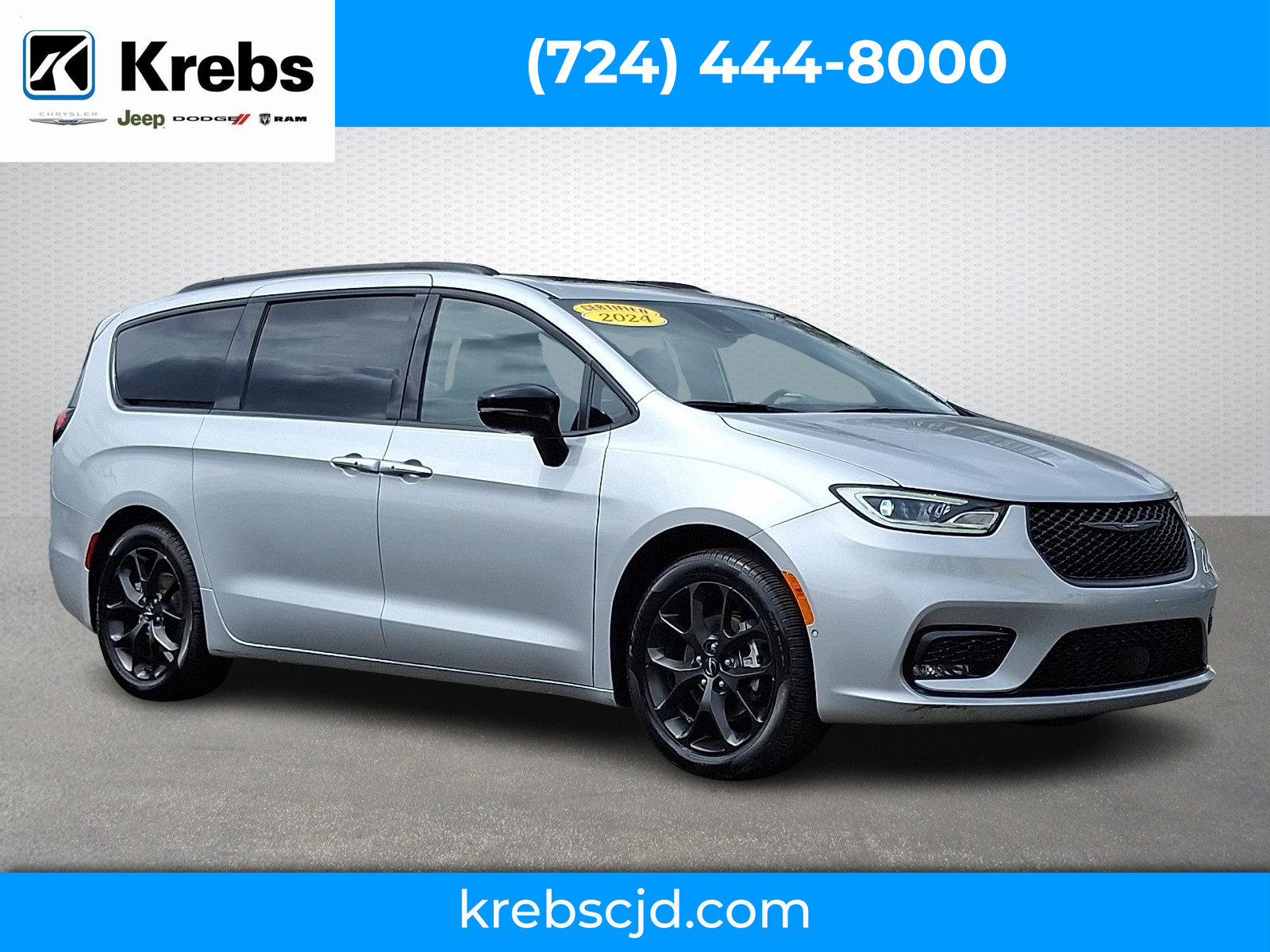 Certified 2024 Chrysler Pacifica Limited w/ S Appearance Package