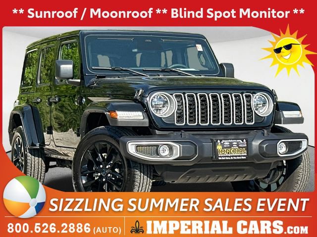 Used 2025 Jeep Wrangler Unlimited Sahara w/ Safety Group AWD/4WD image 1